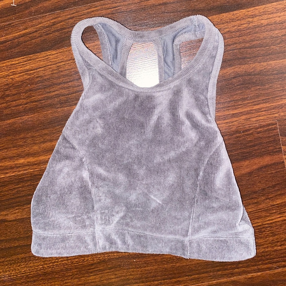 Velvet sports bra